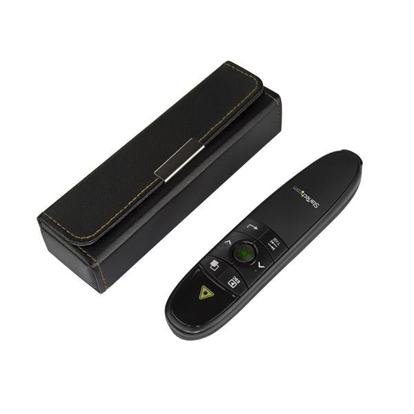 StarTech.com Télécommande de Présentation Sans Fil avec Pointeur Laser Vert, Portée 27 m