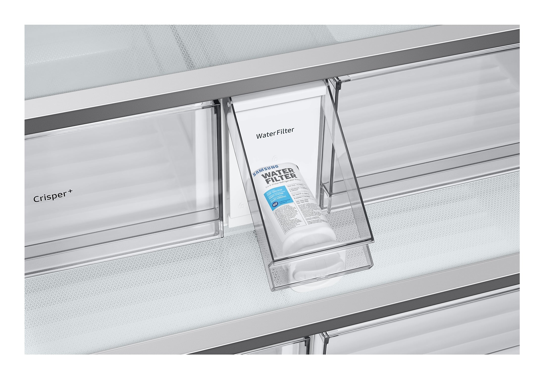 Samsung RF24BB620EB1 frigo américain Pose libre 674 L Acier inoxydable