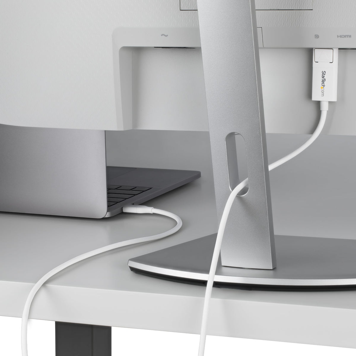 StarTech.com Câble USB-C vers DisplayPort 1.2 Bidirectionnel 4K 60Hz 2m Blanc