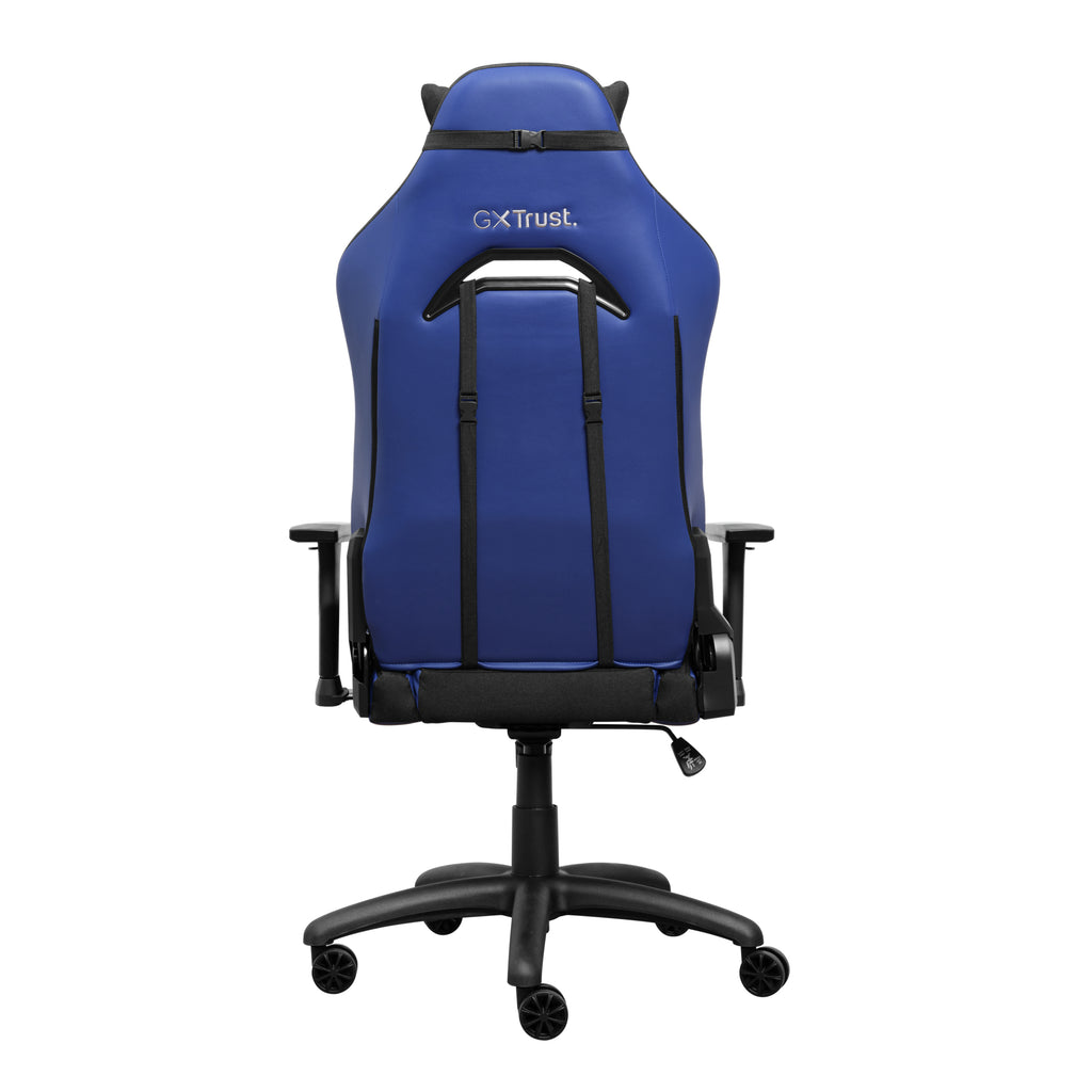 Trust GXT 714 RUYA Siège de Jeu Universel, Noir et Bleu