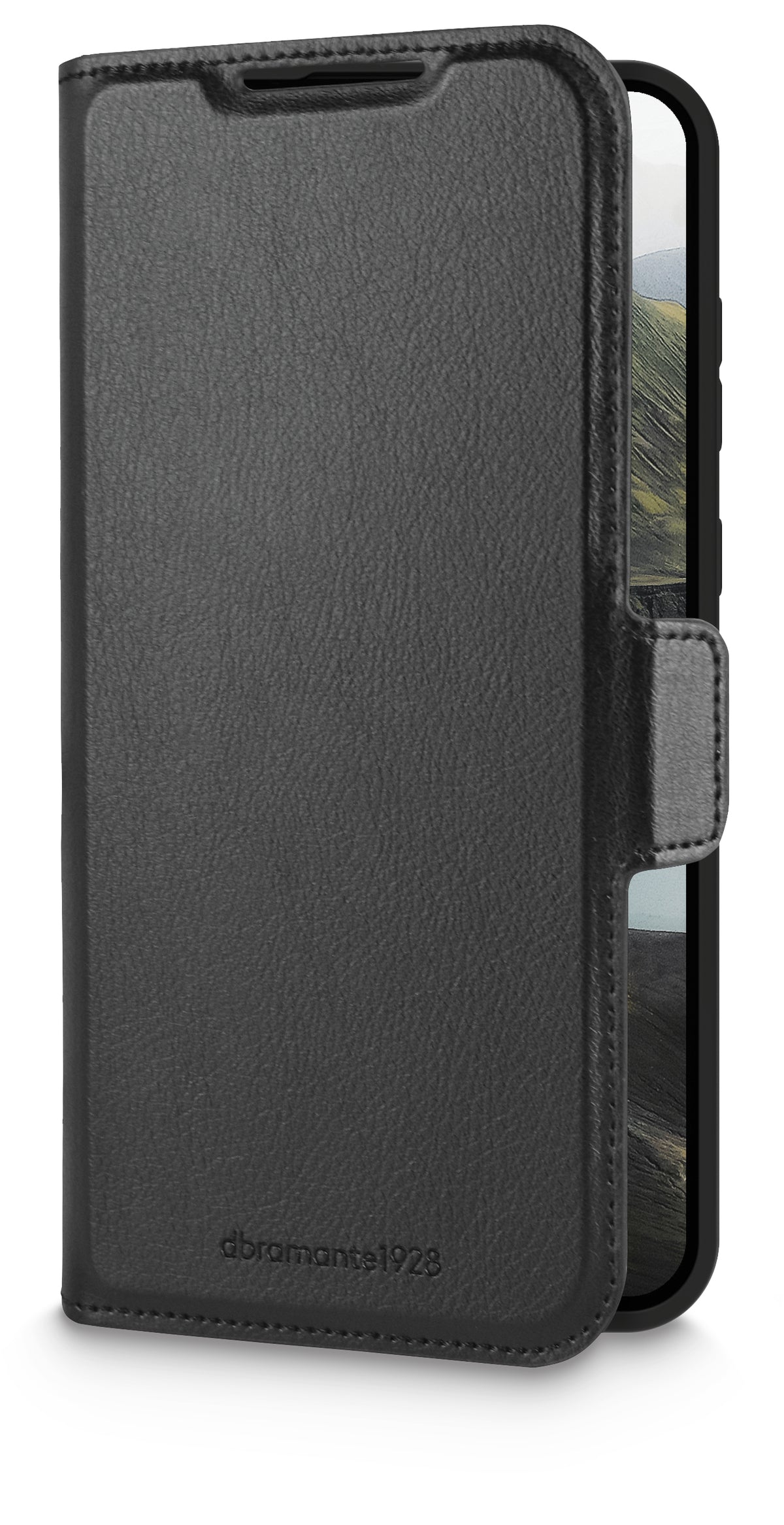 dbramante1928 Bergen Pro Coque Folio pour Samsung Galaxy S25+, 6.7", Noir