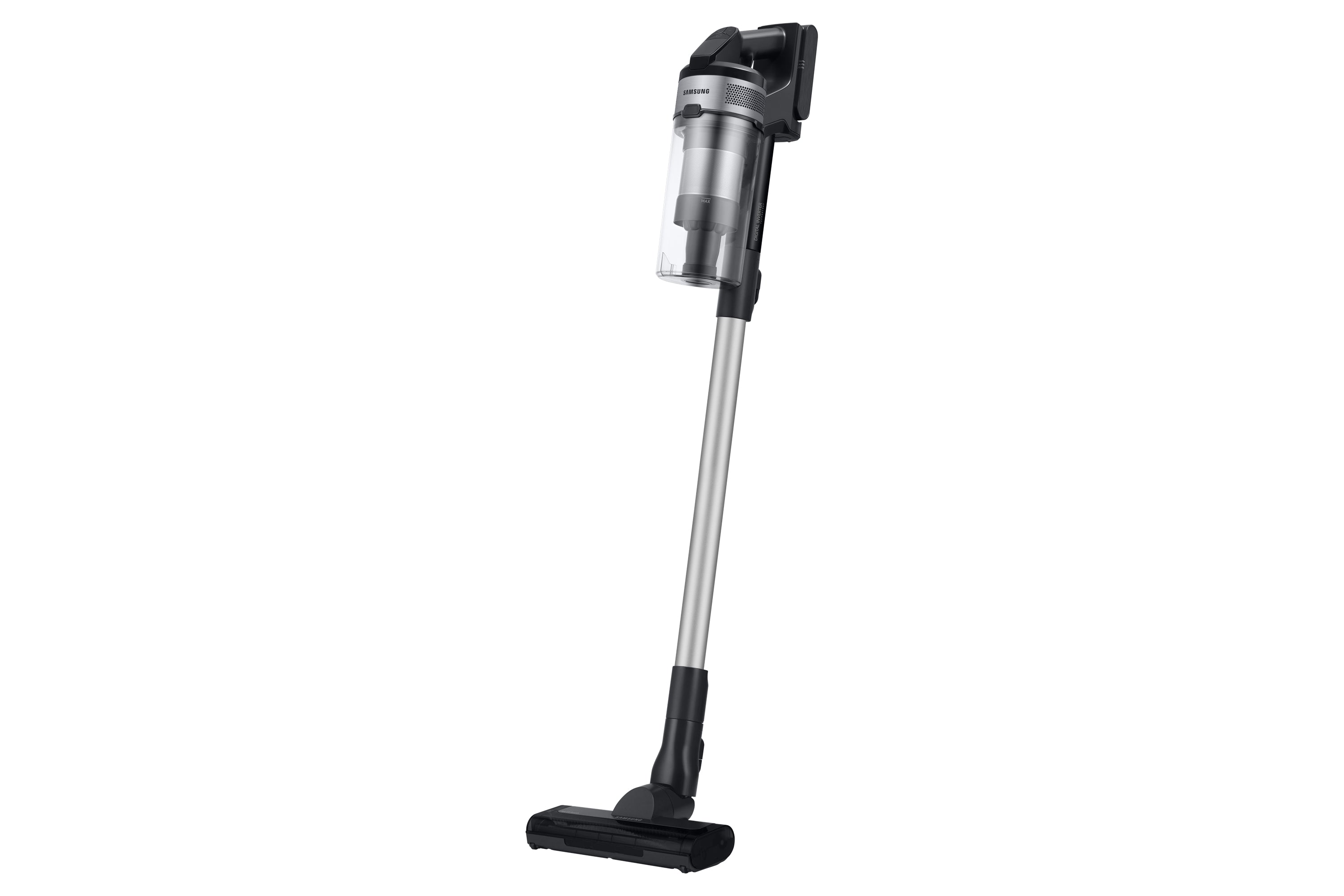Samsung Samsung VS15A60AGR5 Aspirateur balai Batterie Sec Sans sac 0,8 L 410 W Noir, Argent