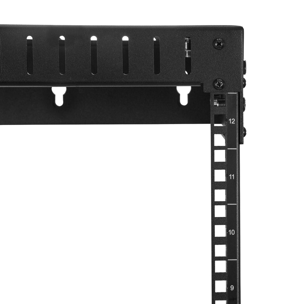 StarTech.com Rack Réseau Mural 12U 19" à Cadre Ouvert, Profondeur Ajustable