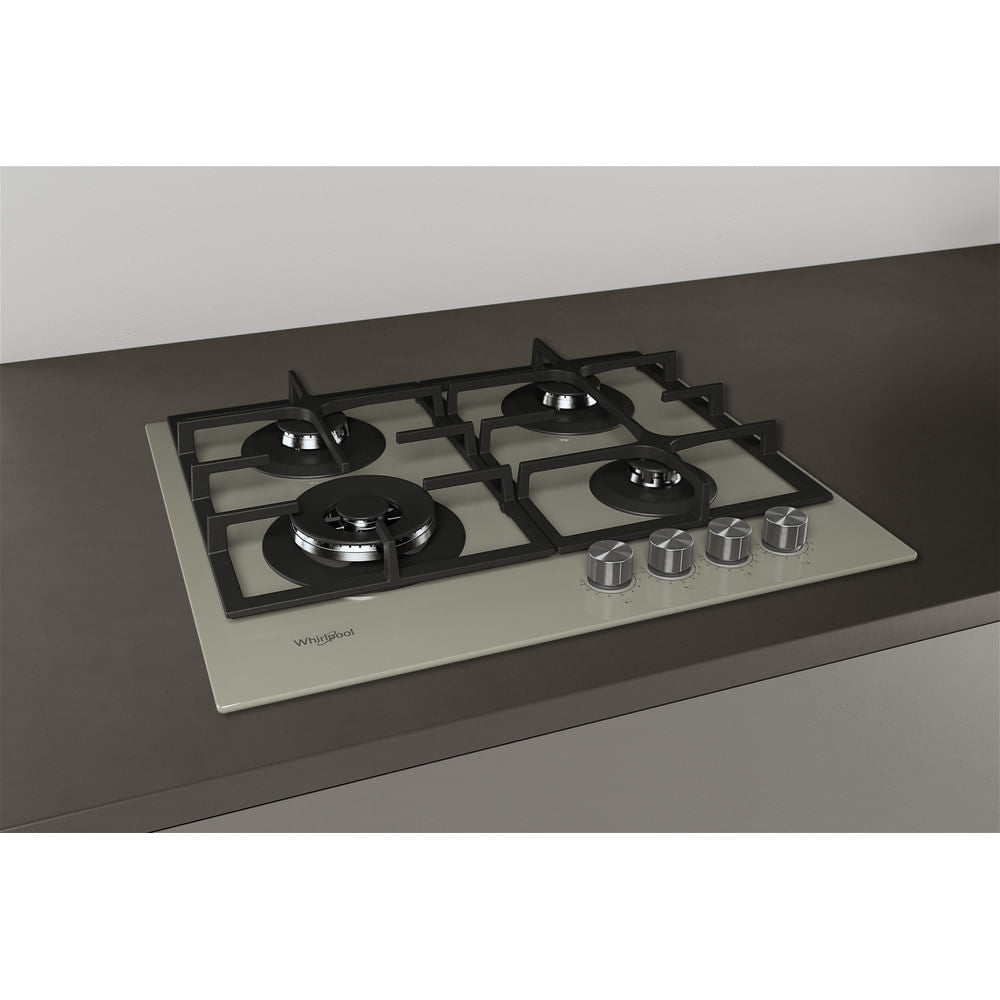 Whirlpool AKTL 629/S Argent Intégré Gaz 4 zone(s)