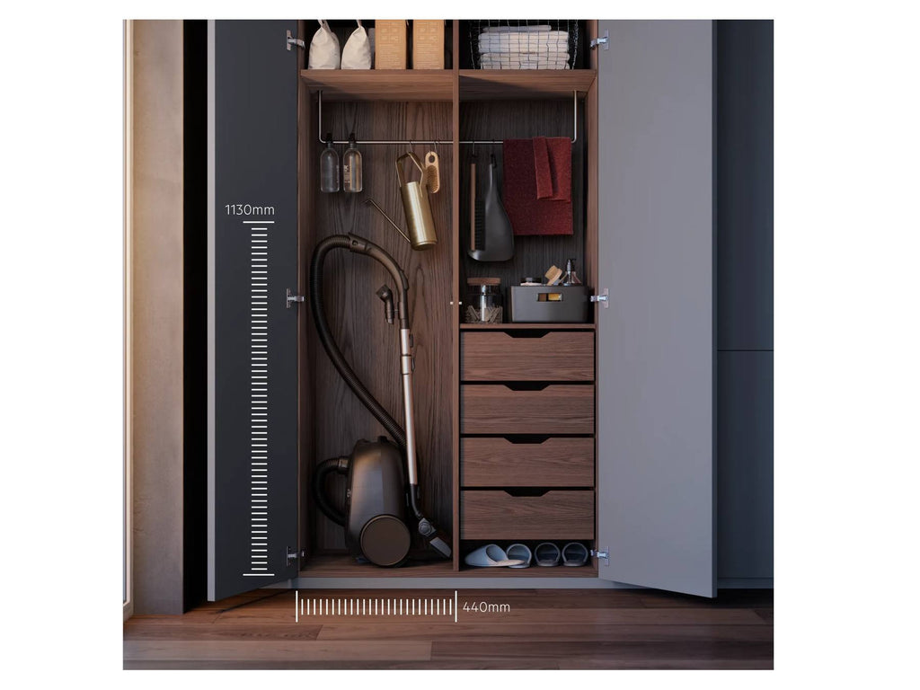 AEG AB61C2OKO 3,5 L Aspirateur sans sac Sec 650 W Sac à poussière