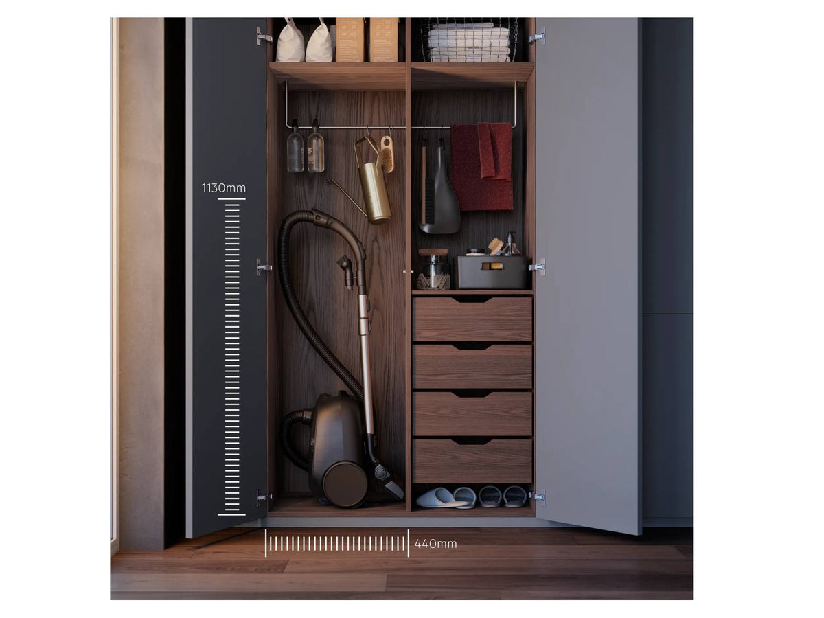 AEG AB61C2OKO 3,5 L Aspirateur sans sac Sec 650 W Sac à poussière