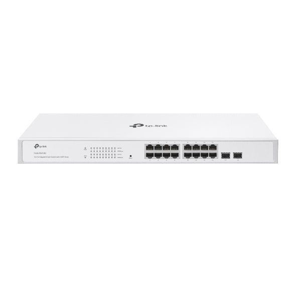 TP-Link Festa FS318G Switch Gigabit Ethernet Géré, 16 Ports RJ-45, Blanc