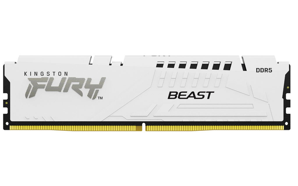 Kingston Technology FURY Beast 32GB 6000MT/s DDR5 CL36 DIMM (Kits de 2) White EXPO