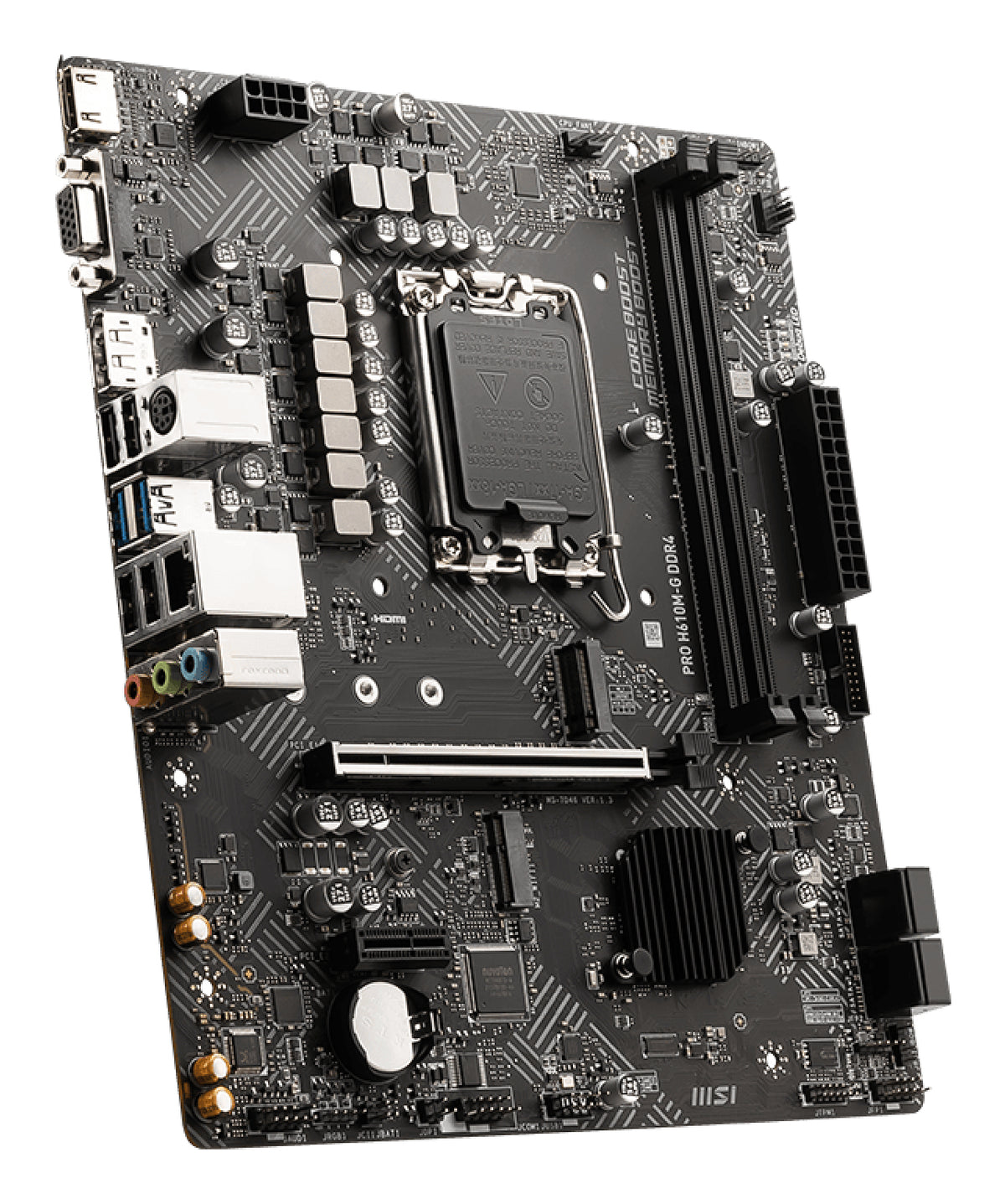MSI PRO H610M-G DDR4 Carte Mère Intel H610 LGA 1700 Micro ATX