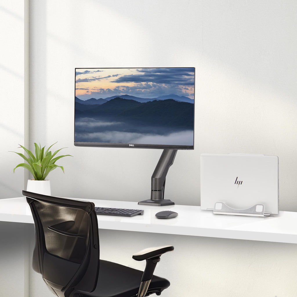 StarTech.com Bras pour Moniteur Bureau jusqu'à 32", Max 10kg, VESA 75x75/100x100, Pince en C, Articulé, TAA
