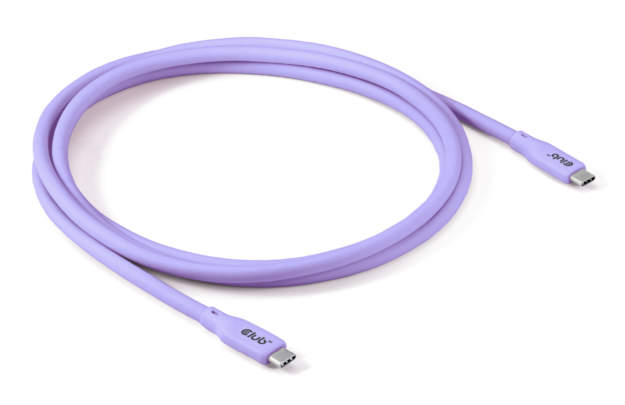 CLUB3D CAC-3004 câble USB USB4 Gen 2x2 2 m USB C 20 Gbit/s 240 W Violet