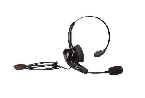 Zebra HS2100 Casque Filaire pour Bureau et Centre d'appels, Noir