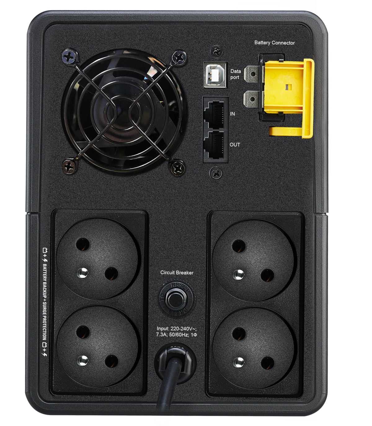 APC BackUPS BX - onduleur line-interactive - 1600VA, 230V - prises Françaises
