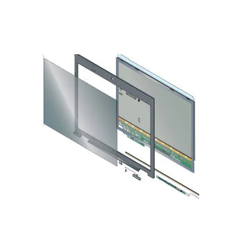 3M ALCF-P-KIT-MATTE Filtre de Confidentialité sans Bords pour Ordinateur, Finition Mate
