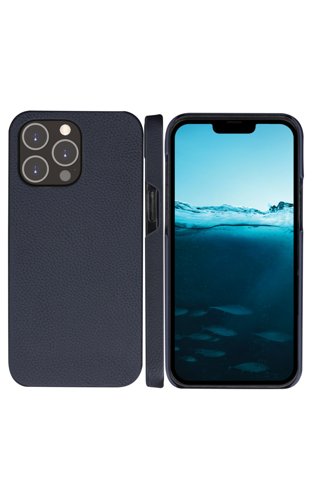 dbramante1928 New York Étui Portefeuille pour iPhone 14 Pro Max 6.7", Bleu