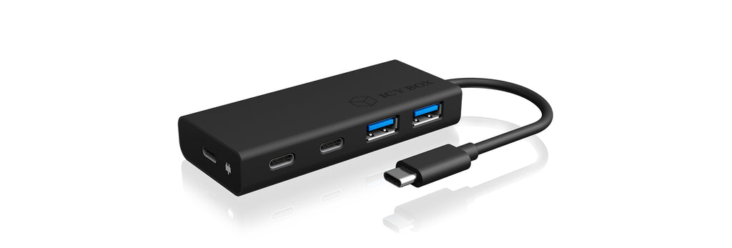 ICY BOX IB-HUB1426-CPD Hub USB 3.2 Gen 1 Type-C 5000 Mbit/s, Noir