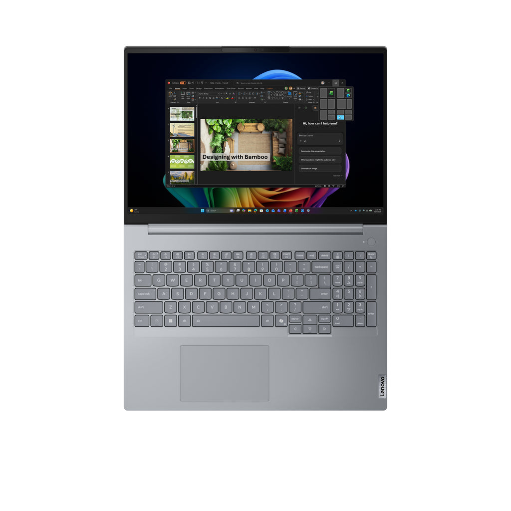 Lenovo ThinkBook 16 G9 IPL Copilot+ PC, Intel Core Ultra 5 325, 16" WUXGA, 16 Go DDR5, 512 Go SSD, Wi-Fi 7, Windows 11 P