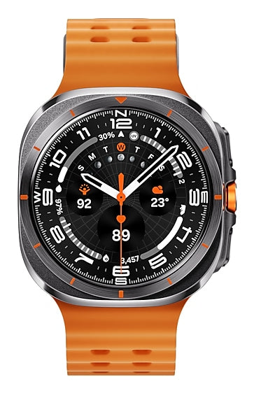 Samsung Samsung Galaxy Watch Ultra 3,81 cm (1.5") AMOLED 47 mm Numérique 480 x 480 pixels Écran tactile 4G Gris, Titane Wifi GPS (satellite)