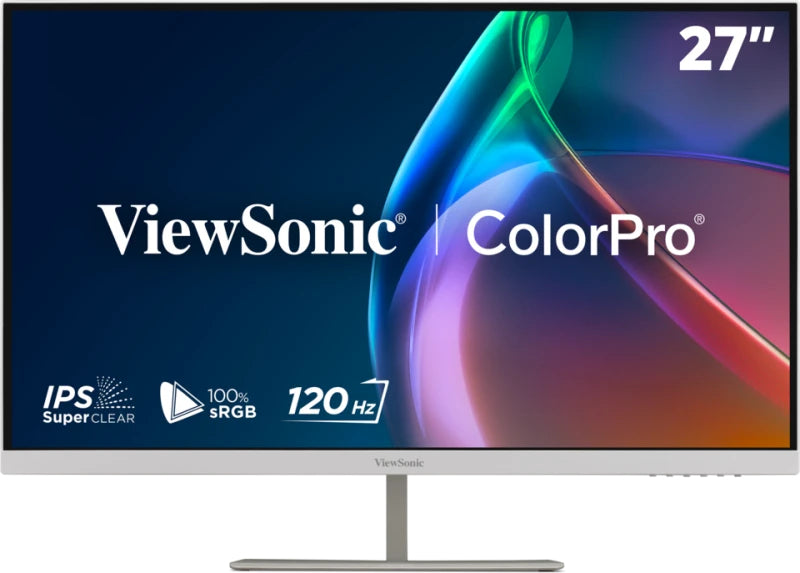 Viewsonic VP Series VP2766-2K-W Écran PC 27" Quad HD 2560 x 1440 LED Blanc et Argent