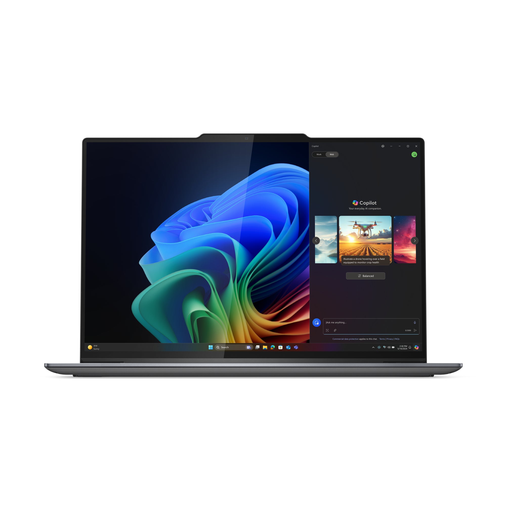 Lenovo ThinkPad X9-14 Gen 1 Aura Edition Copilot+ PC Intel Core Ultra 5 228V Ordinateur portable 35,6 cm (14") WUXGA 32 Go LPDDR5x-SDRAM 512 Go SSD Wi-Fi 7 (802.11be) Windows 11 Pro Nordique Gris