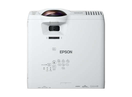 Epson V11HA76080 vidéo-projecteur Projecteur à focale courte 4000 ANSI lumens 3LCD WXGA (1200x800) Compatibilité 3D Blanc