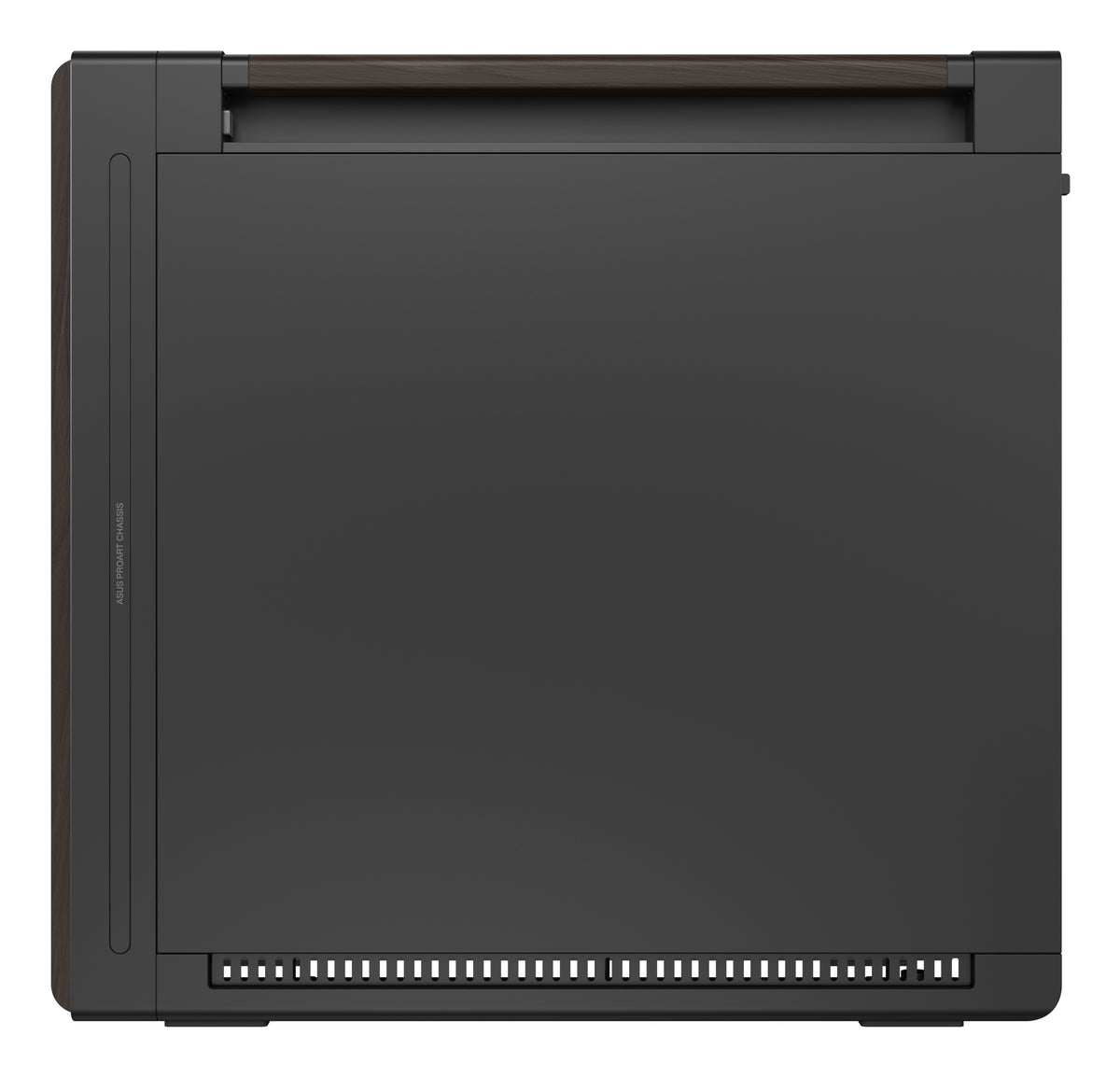 ASUS ProArt PA602 Wood Edition Modern Black - Metal Panel Midi Tower Noir, Bois