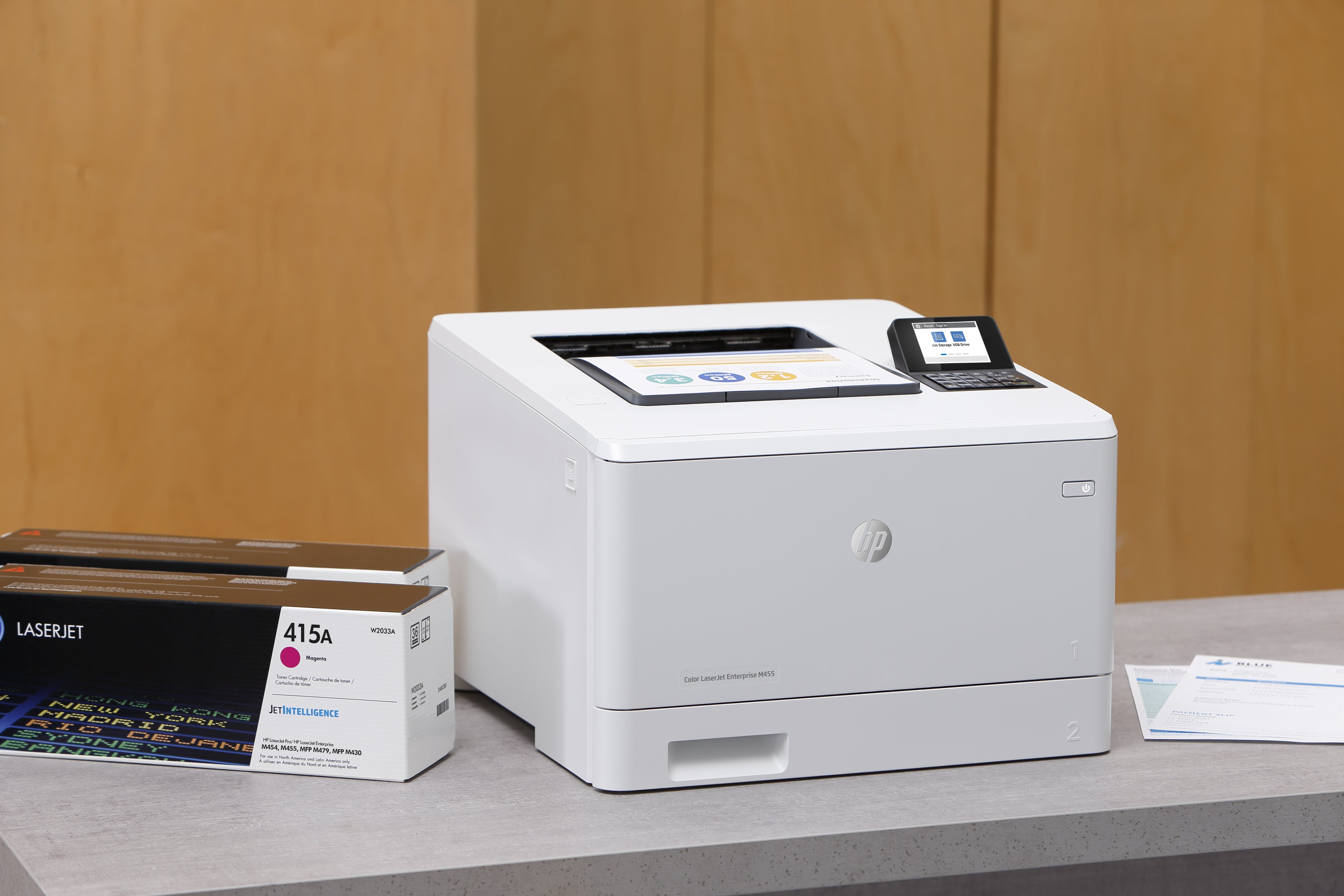 HP 415A Toner cyan LaserJet authentique