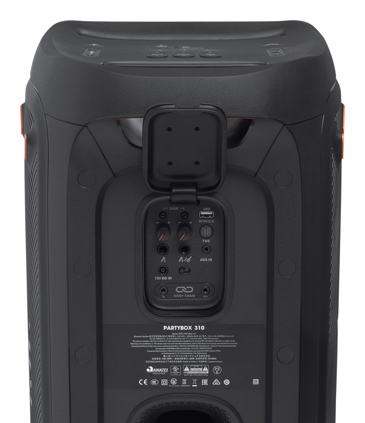 JBL PartyBox 310 Enceinte portable stéréo Noir 240 W