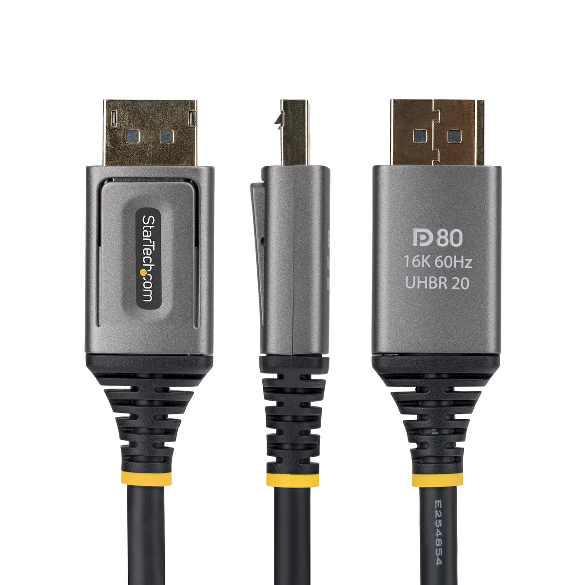 StarTech.com Câble DisplayPort 2.1 DP80 Certifié VESA 50cm, 16K 60Hz DSC 1.2a, 10K/8K 60Hz Non Compressé