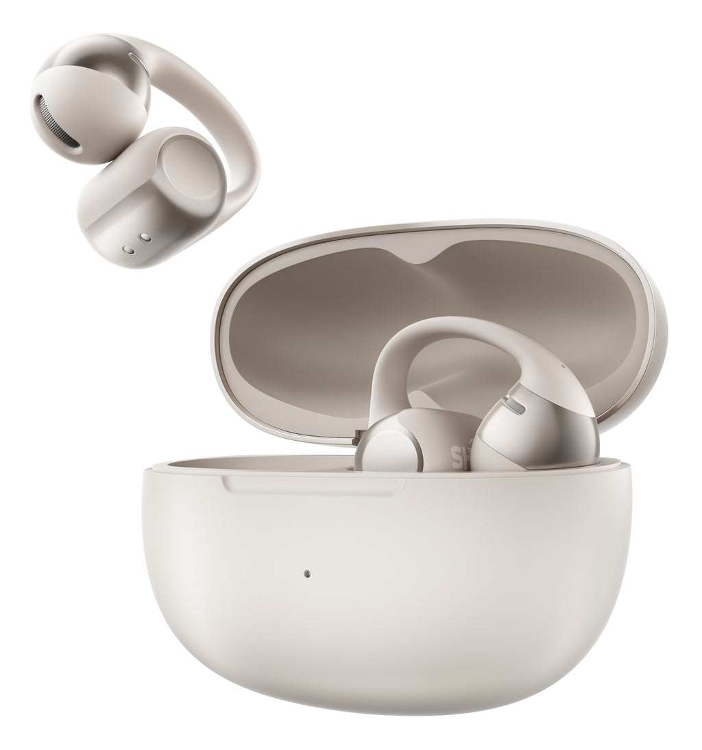 SHOKZ OpenDots ONE Casque Sans Fil Clip d'Oreille Bluetooth, Gris