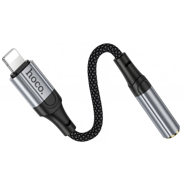 Hoco Lightning to 3.5mm Audio Adapter LS36A, Grey