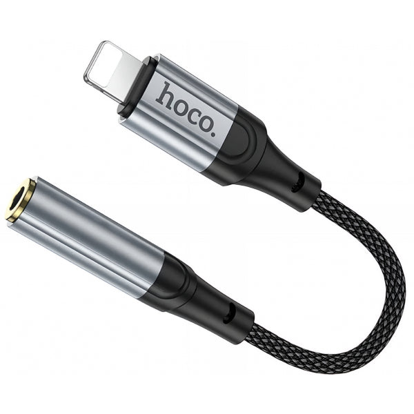 Hoco Lightning to 3.5mm Audio Adapter LS36A, Grey
