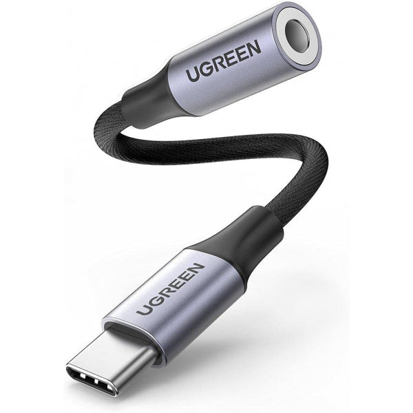 Ugreen USB-C to 3.5mm Audio Adapter AV161, Grey