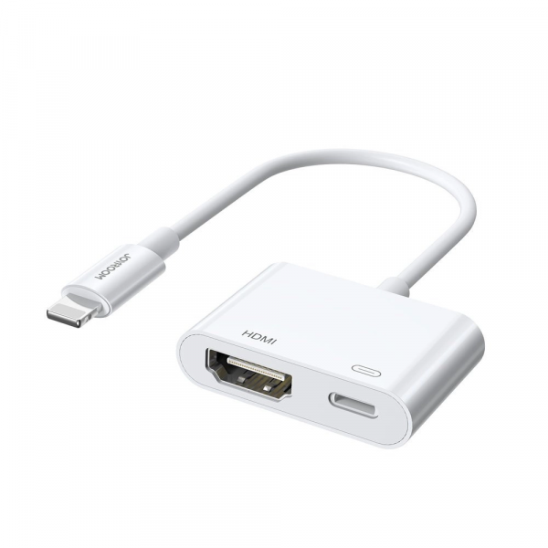 Joyroom Lightning to HDMI / Lightning Video Adapter S-H141, White