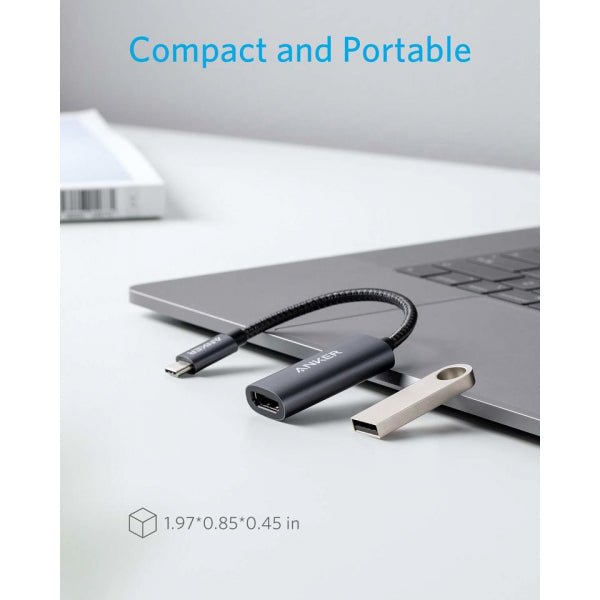 Anker USB-C to HDMI Video Adapter 310, Grey A83120A2