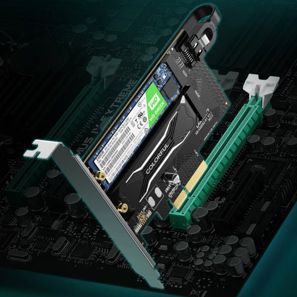 Ugreen Expansion SSD Adapter CM302 (70504), M.2 NVMe / SATA to PCIe 3.0 X4