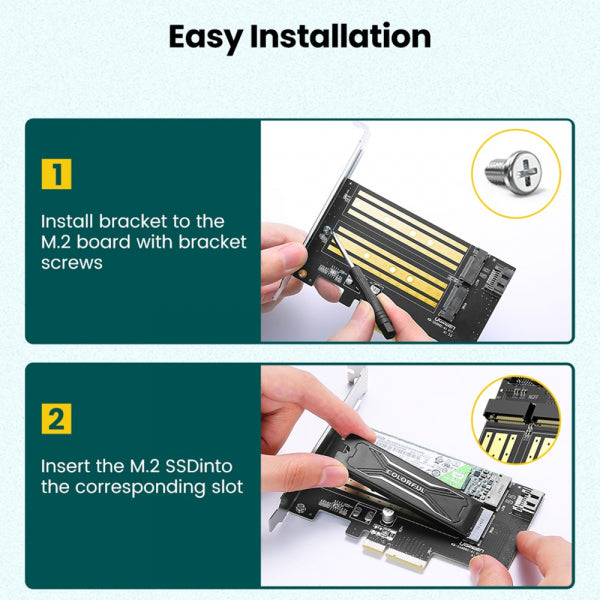 Ugreen Expansion SSD Adapter CM302 (70504), M.2 NVMe / SATA to PCIe 3.0 X4