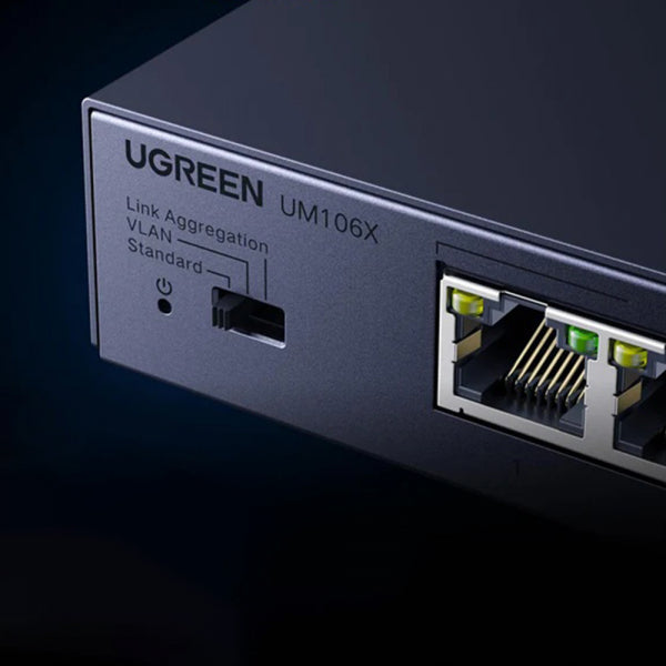 Ugreen Ethernet Switch 35048EU, Grey