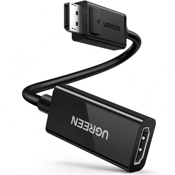 Ugreen Video Adapter MM137, DisplayPort to HDMI, 4K, Black