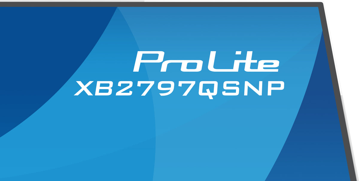 iiyama ProLite XB2797QSNP-W1 écran plat de PC 68,6 cm (27") 2560 x 1440 pixels Quad HD LCD Blanc