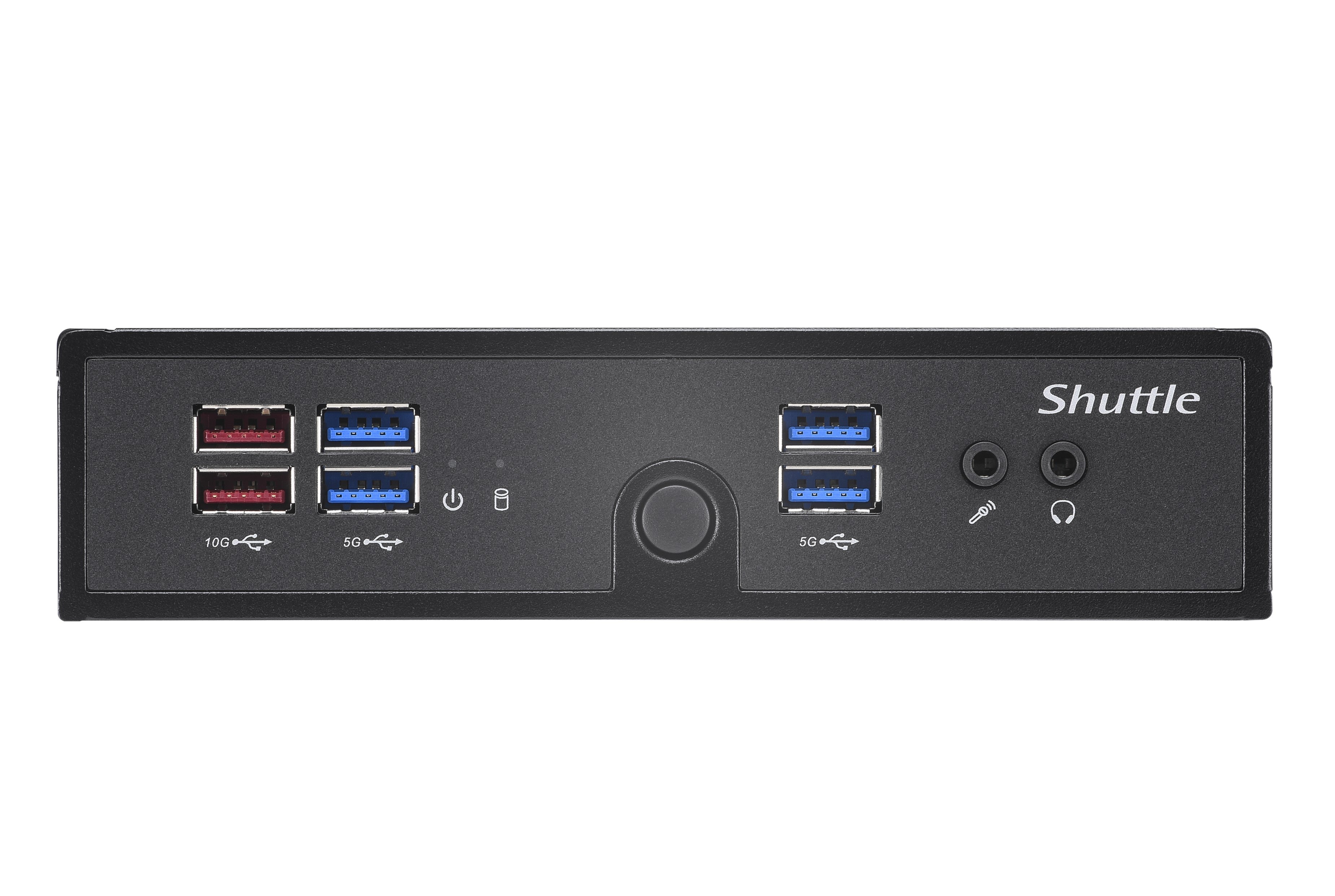 Shuttle XPC slim Barebone DS50U5, i5-1335U, 2x LAN (1x 2.5Gbit ,1x 1Gbit), 1xCOM,1xHDMI,1xDP, 1x VGA, fanless, fonctionnement permanent 24/7
