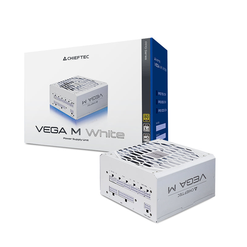 Chieftec Vega PPG-850-CW Alimentation 850W ATX 80 PLUS Gold Blanc