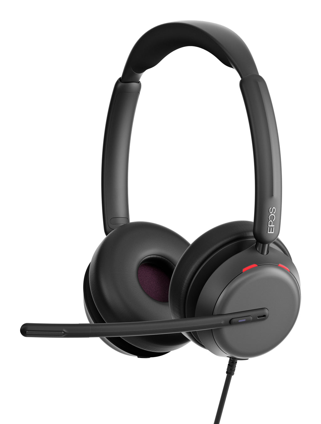 Lenovo 4Z21P85373 casque Avec fil Arceau Bureau/Centre d'appels USB Type-C / USB Type-A Noir