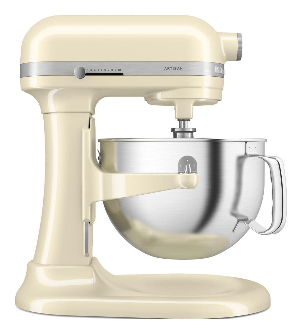 KitchenAid 5KSM60SPXEAC Robot mixer 375 W Crème, Gris, Acier inoxydable