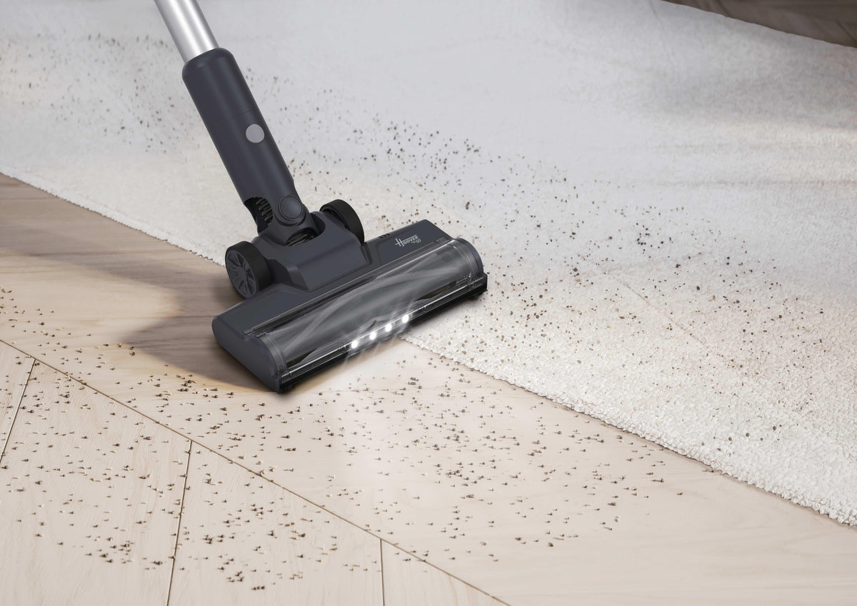 Hoover HFG10H 011 Aspirateur balai Batterie Sec HEPA Sans sac 0,55 L 200 W Bleu, Gris 2,6 Ah