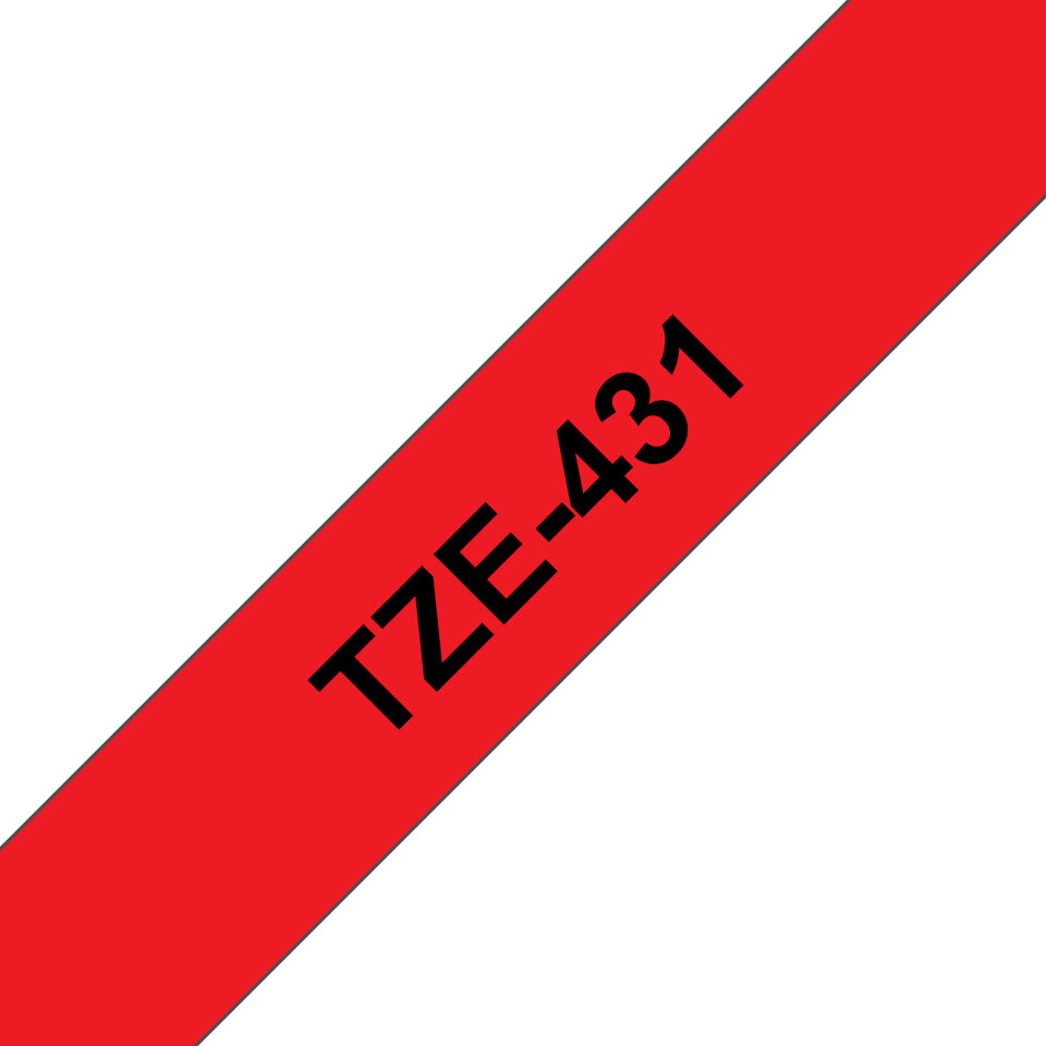 Brother TZe 431 Lamineret bånd (1,2 cm x 8 m) 1kassette(r)