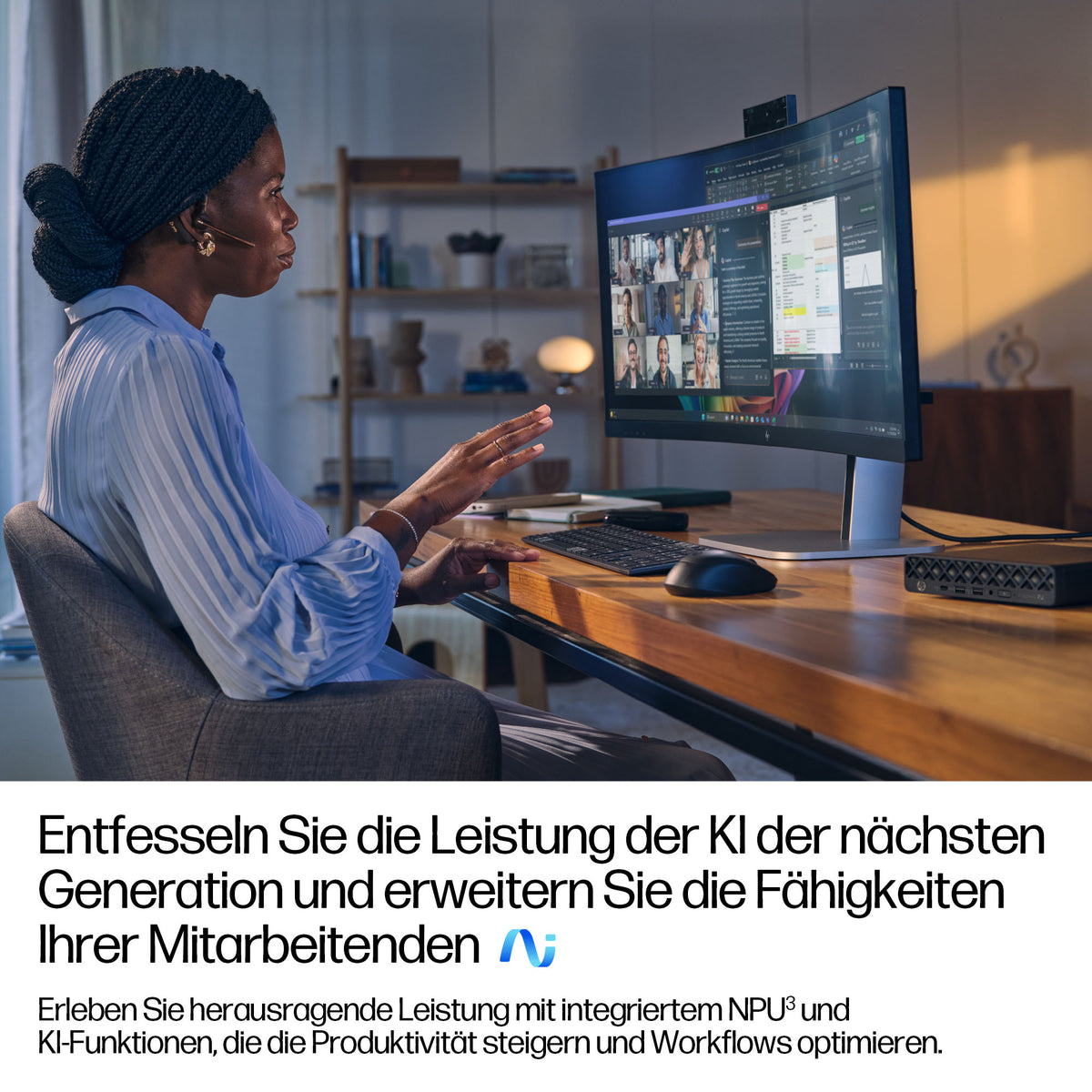HP EliteDesk 8 G1a Next Gen AI Mini Ryzen AI 5 340 32GB 512GB AMD Radeon 840M Windows 11 Pro