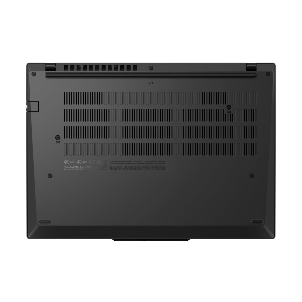 Lenovo ThinkPad P14s Gen 5 (AMD) AMD Ryzen™ 5 PRO 8640HS Station de travail mobile 35,6 cm (14") WUXGA 16 Go DDR5-SDRAM 512 Go SSD Wi-Fi 6E (802.11ax) Windows 11 Pro Allemand Noir