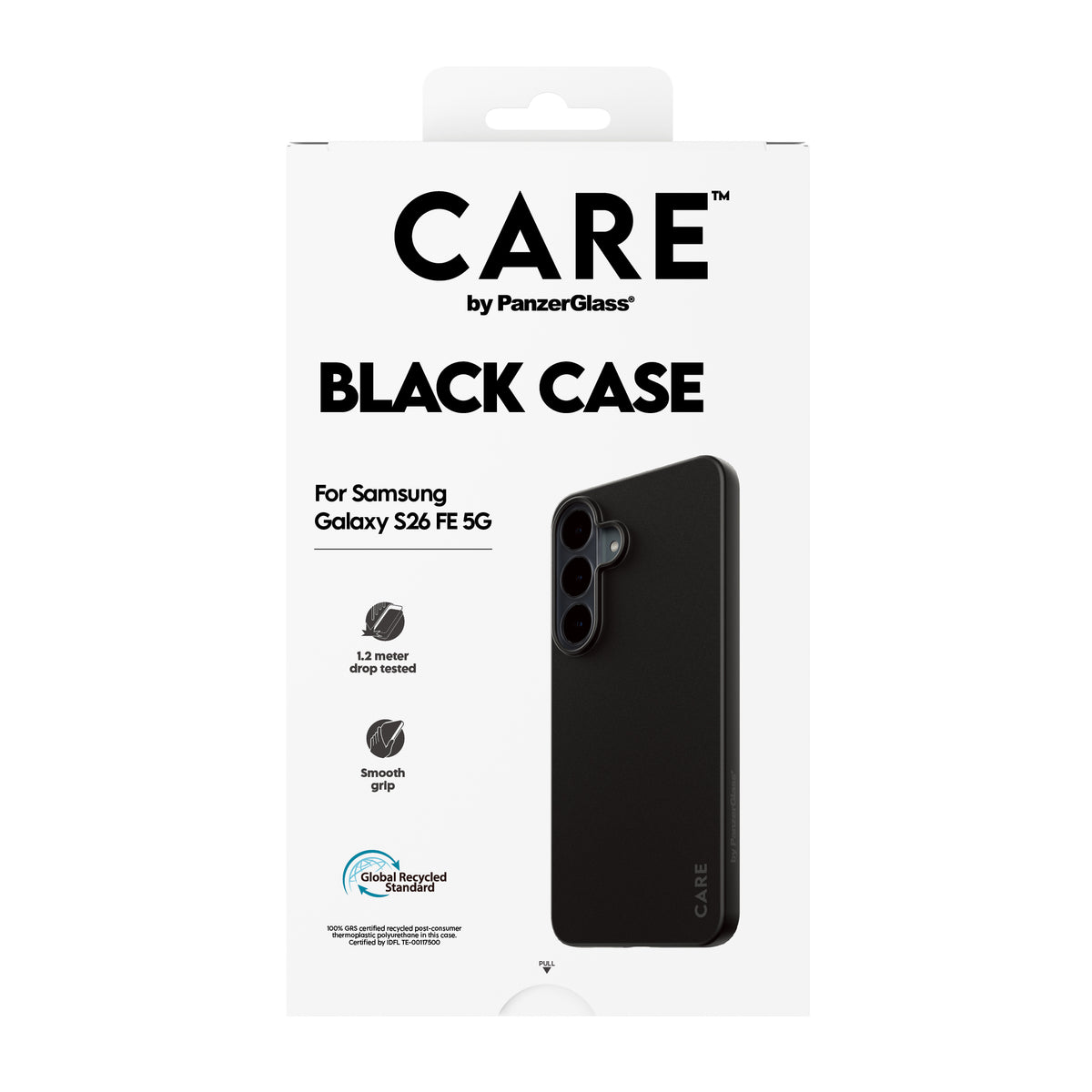 PanzerGlass CARE™ by ® TPU Case Black Samsung Galaxy S26 FE 5G coque de protection pour téléphones portables Housse Transparent - vue 3