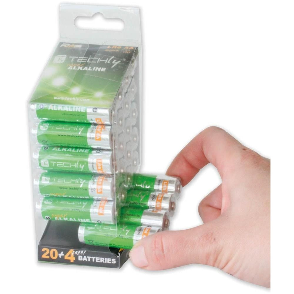 Techly LR06 AA 1.5V Batterie à usage unique Alcaline